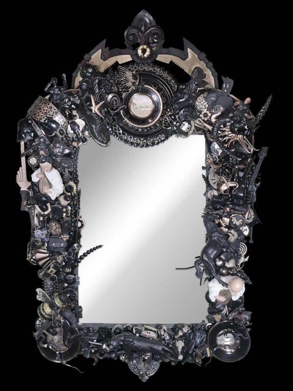 Black & Gold Memory Mirror
