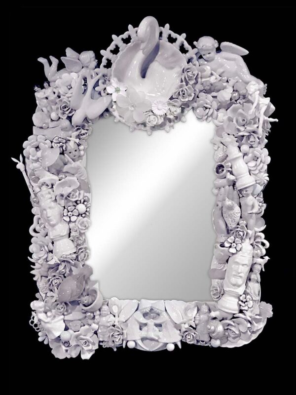 Memory Mirror with Swan