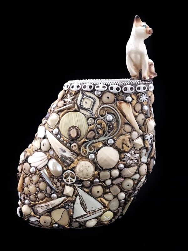 Siamese Cat Memory Vase