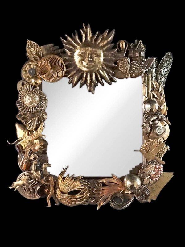 Gold Sun Memory Mirror (small)