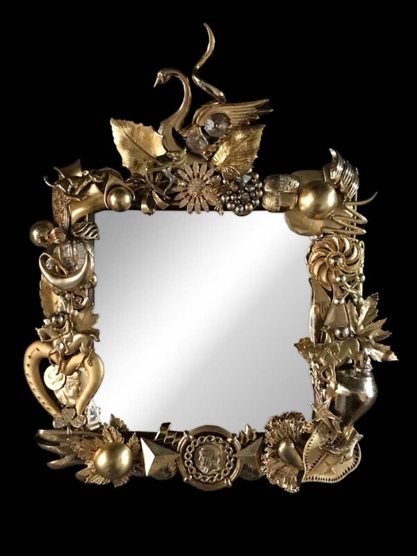 Gold Swan Memory Mirror (small)